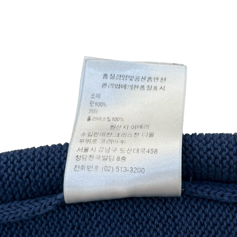 クリスチャン・ディオール Christian Dior オブリークラインニットセーター 943M672AT072 コットン メンズ ニット