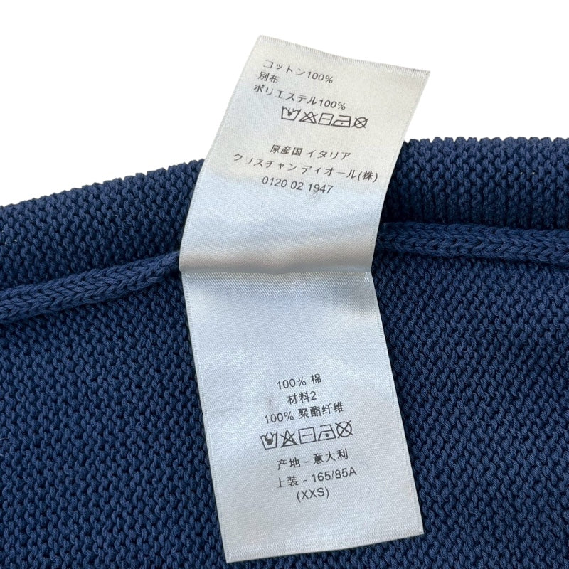 クリスチャン・ディオール Christian Dior オブリークラインニットセーター 943M672AT072 コットン メンズ ニット