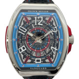 フランク・ミュラー FRANCK MULLER ヴァンガード レーシング スケルトン 日本50本限定 V45SCDTSQTRCGJACER ブラック SS/ラバーベルト 自動巻き メンズ 腕時計
