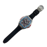 フランク・ミュラー FRANCK MULLER ヴァンガード レーシング スケルトン 日本50本限定 V45SCDTSQTRCGJACER ブラック SS/ラバーベルト 自動巻き メンズ 腕時計