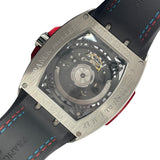フランク・ミュラー FRANCK MULLER ヴァンガード レーシング スケルトン 日本50本限定 V45SCDTSQTRCGJACER ブラック SS/ラバーベルト 自動巻き メンズ 腕時計