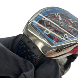 フランク・ミュラー FRANCK MULLER ヴァンガード レーシング スケルトン 日本50本限定 V45SCDTSQTRCGJACER ブラック SS/ラバーベルト 自動巻き メンズ 腕時計