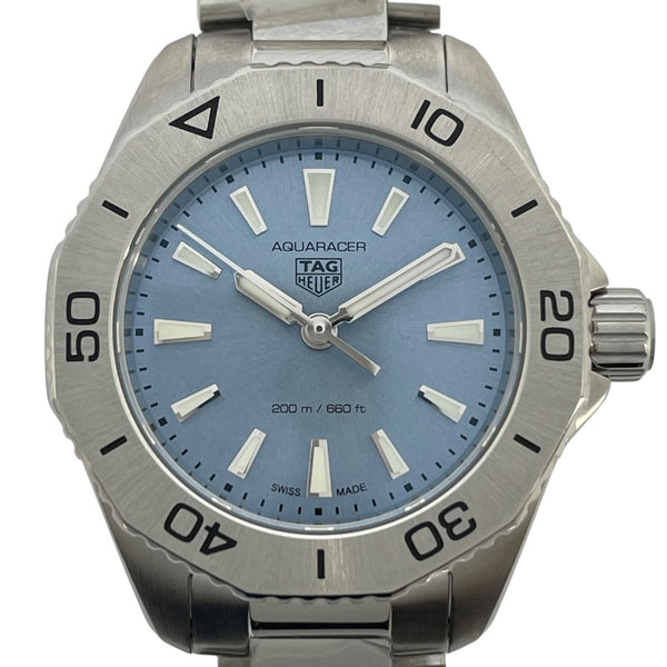 タグ・ホイヤー TAG HEUER アクアレーサー プロフェッショナル200 WBP1415.BA0622 ライトブルー SS クオーツ レディース 腕時計