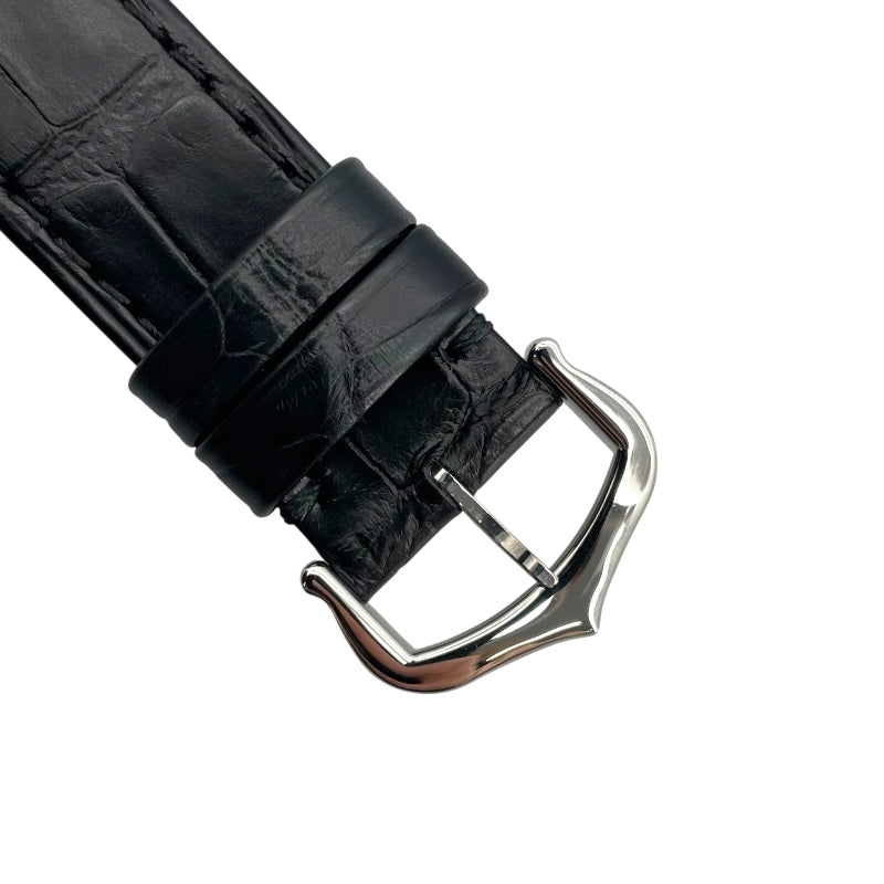 カルティエ Cartier サントス デュモン LM WSSA0046 ブラック SS