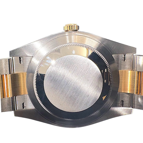 ロレックス ROLEX デイトジャスト41 126333 ブラック K18/SS 自動巻き メンズ 腕時計