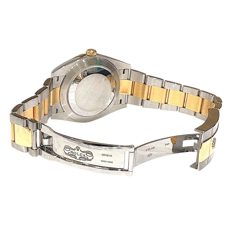 ロレックス ROLEX デイトジャスト41 126333 ブラック K18/SS 自動巻き メンズ 腕時計
