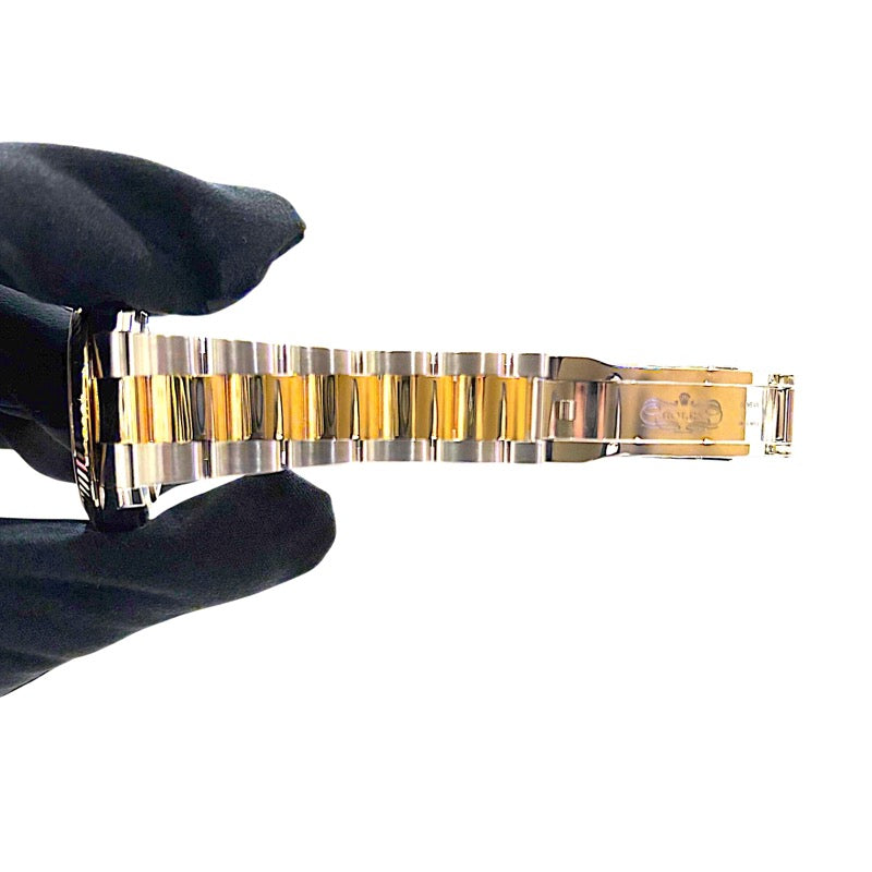 ロレックス ROLEX デイトジャスト41 126333 ブラック K18/SS 自動巻き メンズ 腕時計