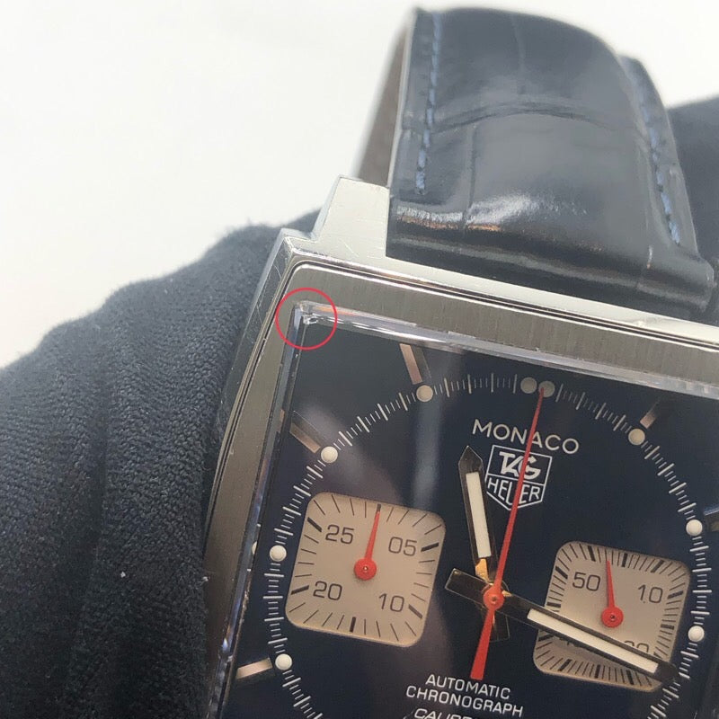 タグ・ホイヤー TAG HEUER モナコキャリバー12クロノグラフ CAW2111.FC6183 SS メンズ 腕時計