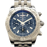 ブライトリング BREITLING クロノマット44スペシャル　ブラックマザーオブパール AB01152A/ SS メンズ 腕時計