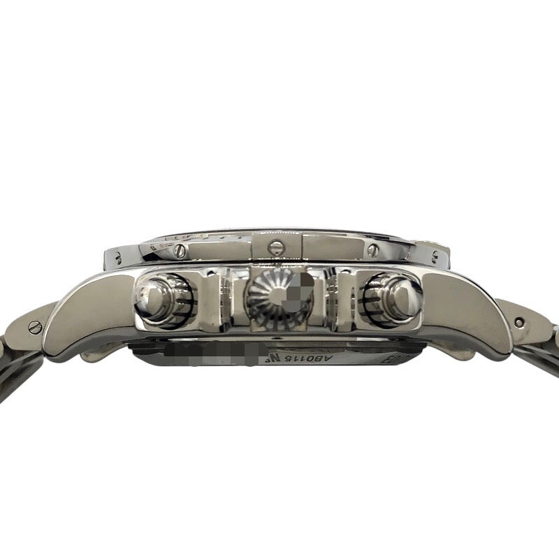 ブライトリング BREITLING クロノマット44スペシャル　ブラックマザーオブパール AB01152A/ SS メンズ 腕時計
