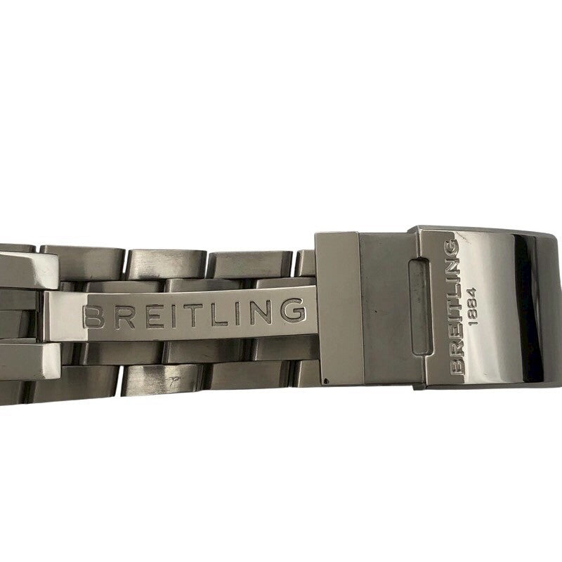 ブライトリング BREITLING クロノマット44スペシャル　ブラックマザーオブパール AB01152A/ SS メンズ 腕時計