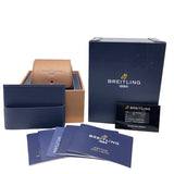 ブライトリング BREITLING クロノマット44スペシャル　ブラックマザーオブパール AB01152A/ SS メンズ 腕時計