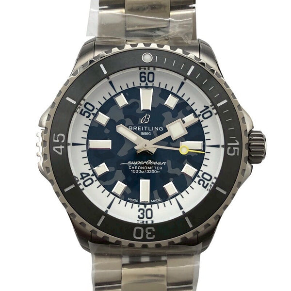 ブライトリング BREITLING スーパーオーシャン　オートマチック46　スーパーダイバー E10379351B1E1 チタン メンズ 腕時計