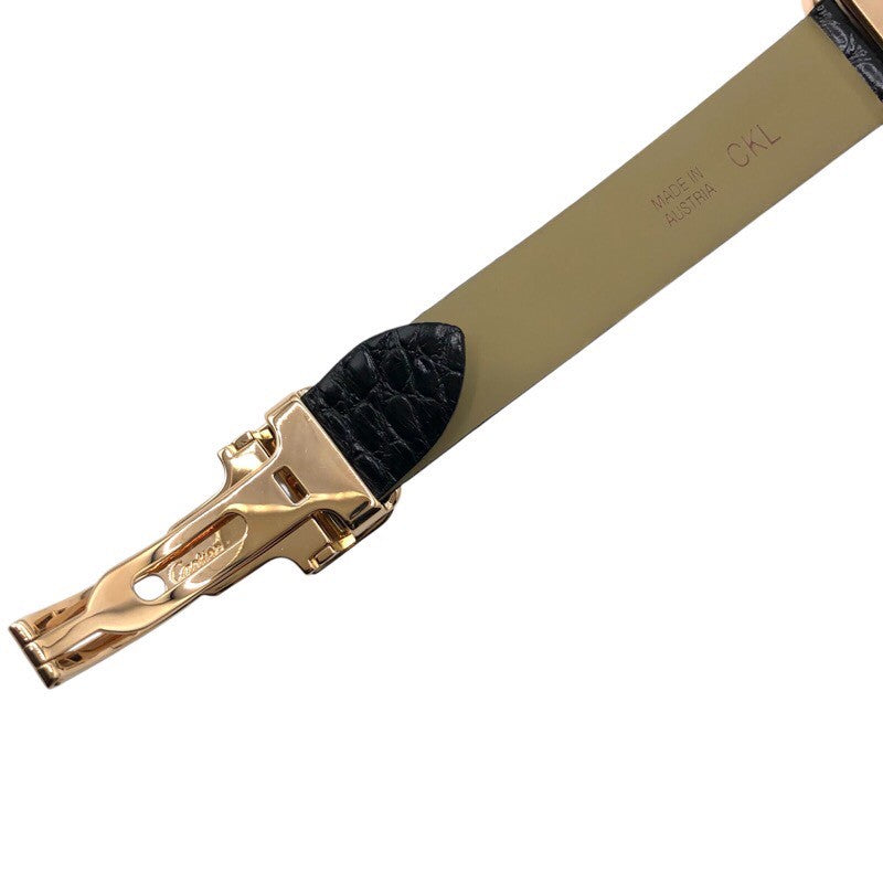 カルティエ Cartier タンクフランセーズSM WE104531 アイボリー K18PG レディース 腕時計