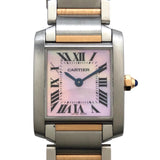カルティエ Cartier タンクフランセーズSM W51027Q4 PG/SS レディース 腕時計