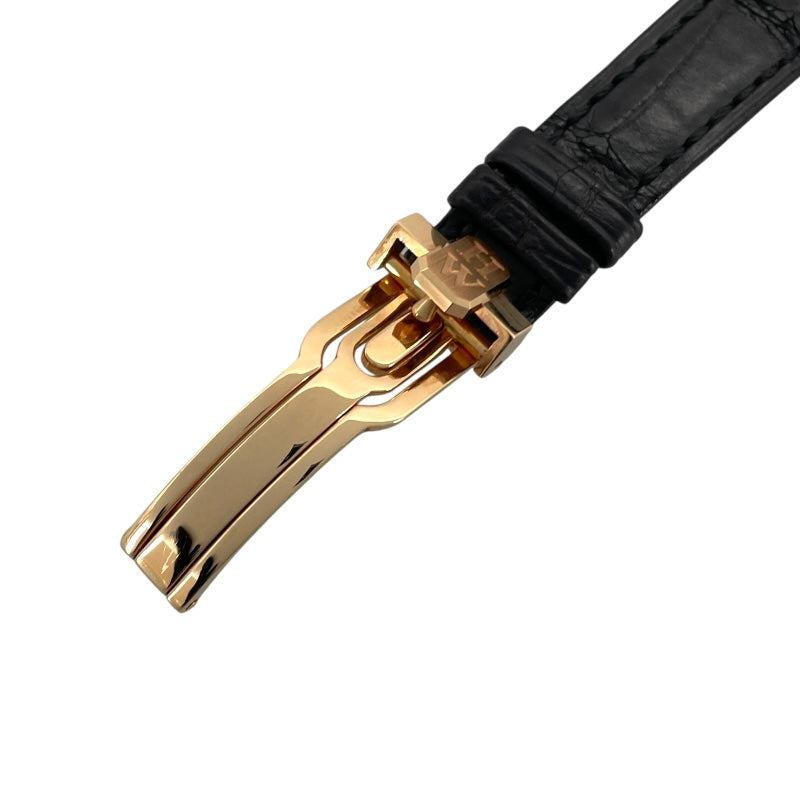 ハリーウィンストン HARRY WINSTON アベニュー ホワイトシェル 310LQR ホワイトシェル K18PG クオーツ レディース 腕時計