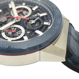 タグ・ホイヤー TAG HEUER カレラ キャリバーホイヤー02 クロノグラフ CBG2A11.FC6460 ブルー SS メンズ 腕時計