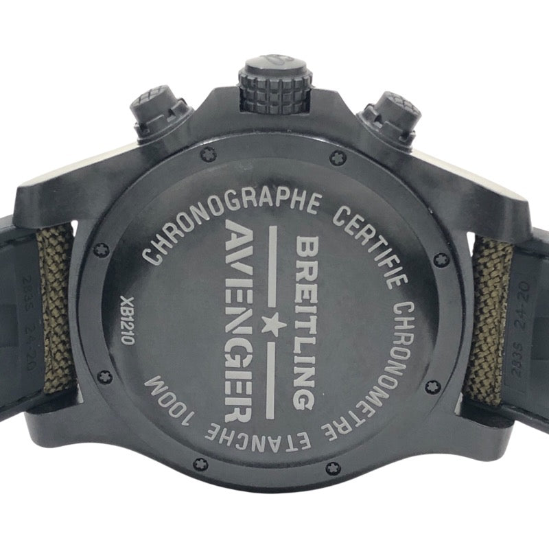 ブライトリング BREITLING アベンジャー ハリケーン XB1210E4/BE89 ブラック ブライトライト 自動巻き メンズ 腕時計