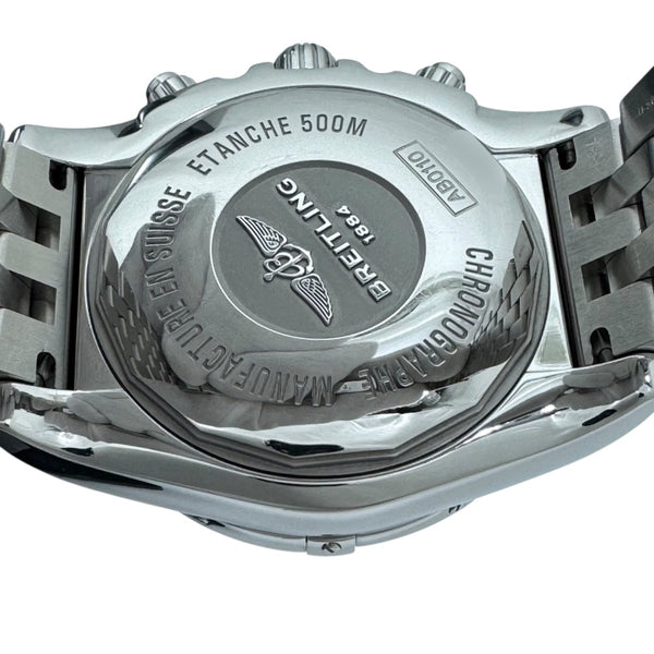 ブライトリング BREITLING クロノマット44 AB0110 ブラウン SS 自動巻き メンズ 腕時計