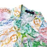 ルイ・ヴィトン LOUIS VUITTON パステルモノグラム半袖シャツ HKS18W コットン メンズ 半袖Ｔシャツ
