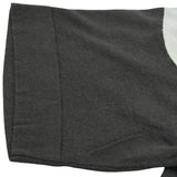 エルメス HERMES デザインニット半袖シャツ グレー コットン/カシミヤ メンズ 半袖Ｔシャツ