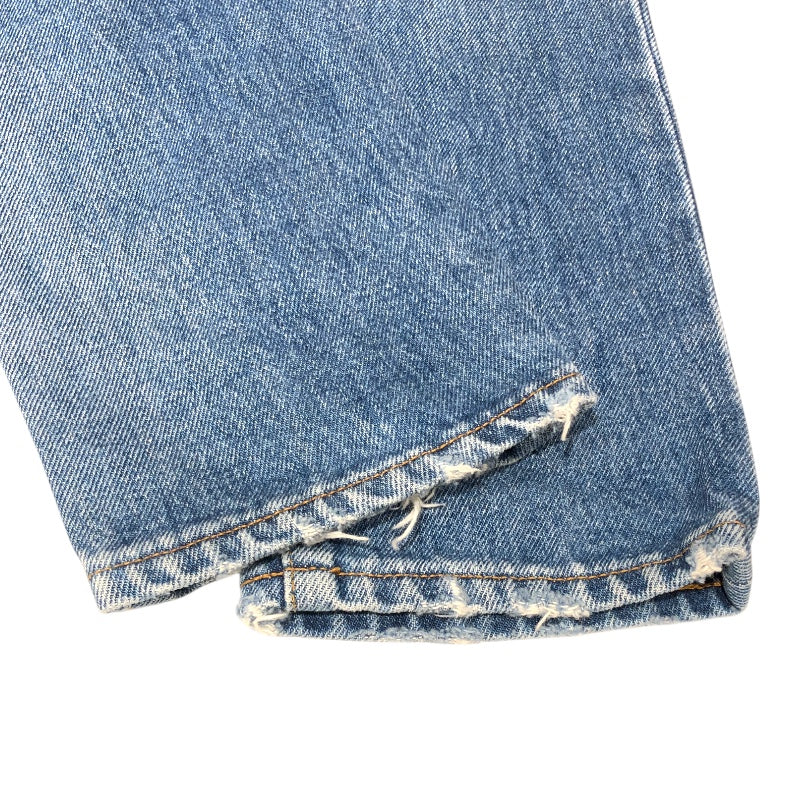 サンローラン SAINT LAURENT ダメージ加工デニムパンツ 454714 ブルー コットン メンズ デニムパンツ