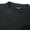 バレンシアガ BALENCIAGA ロゴプリントTシャツ 694576 ブラック コットン メンズ 半袖Ｔシャツ