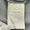 サンローラン SAINT LAURENT プリントTシャツ 530209 ブラック コットン メンズ 半袖Ｔシャツ