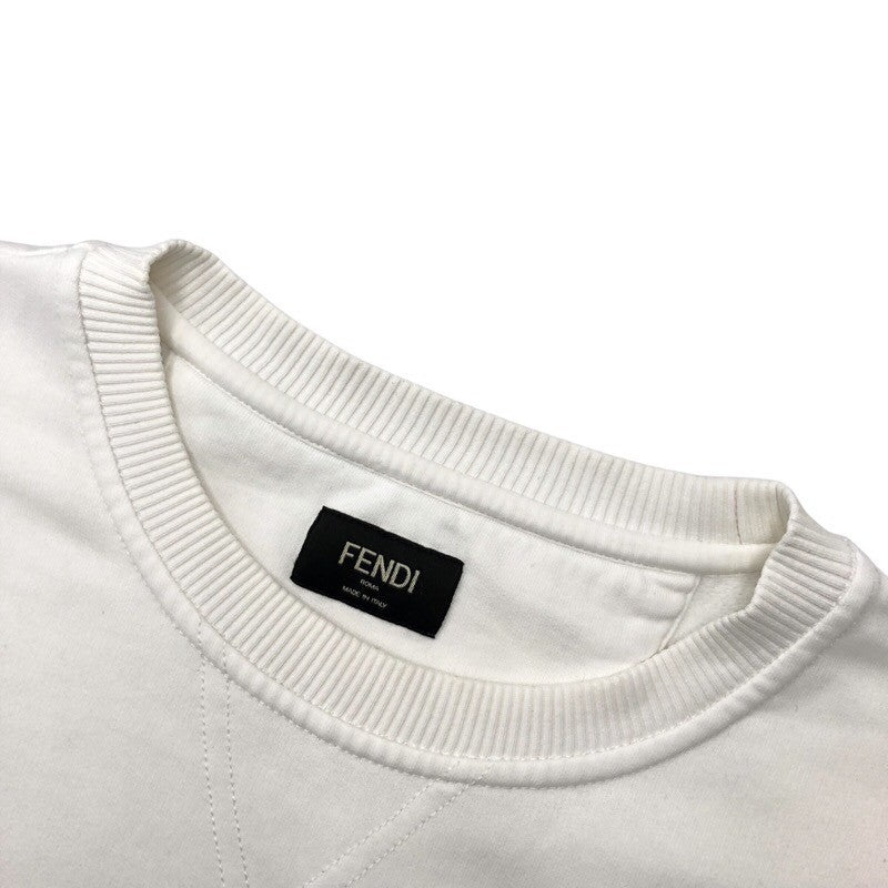 フェンディ FENDI ロゴ刺繍トレーナー FY1132 コットン メンズ その他トップス