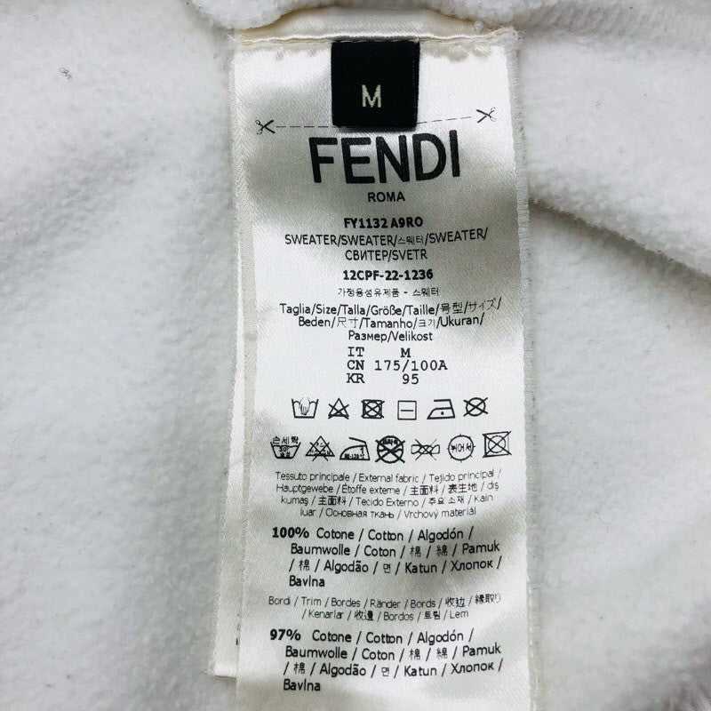 フェンディ FENDI ロゴ刺繍トレーナー FY1132 コットン メンズ その他トップス