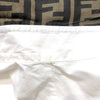 フェンディ FENDI FF柄カラー 長袖シャツ FS0751 ホワイト コットン メンズ 長袖シャツ