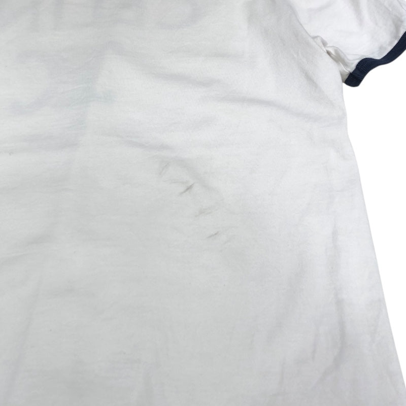 セリーヌ CELINE ロゴプリントTシャツ 2X372671Q ホワイト コットン コットン レディース 半袖Ｔシャツ