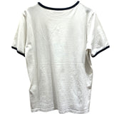 セリーヌ CELINE ロゴプリントTシャツ 2X372671Q ホワイト コットン コットン レディース 半袖Ｔシャツ