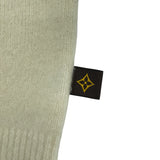 ルイ・ヴィトン LOUIS VUITTON ブラッシュドニットトップス FSKS13 ホワイト ウール レディース その他トップス