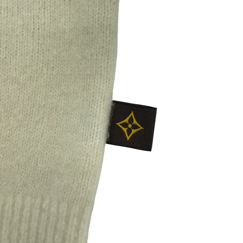 ルイ・ヴィトン LOUIS VUITTON ブラッシュドニットトップス FSKS13 ホワイト ウール レディース その他トップス