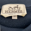 エルメス HERMES クォーターバッシュ スウェットシャツ ネイビー コットン メンズ スウェット