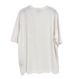 エルメス HERMES Chevaux en syme エンボスTシャツ ホワイト コットン メンズ 半袖Ｔシャツ