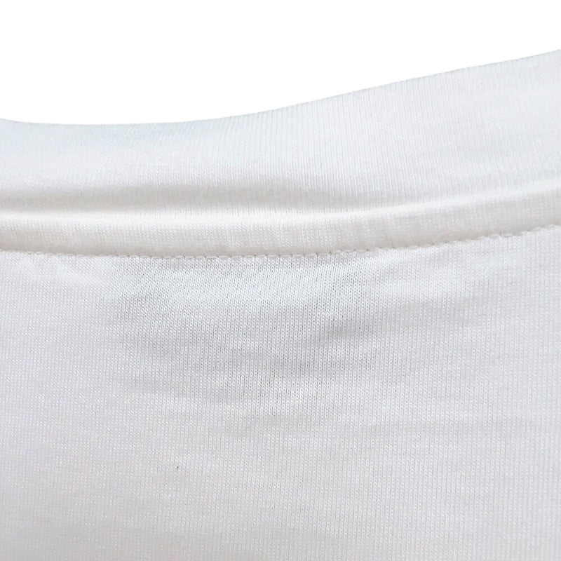 エルメス HERMES Chevaux en syme エンボスTシャツ ホワイト コットン メンズ 半袖Ｔシャツ