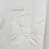 エルメス HERMES Chevaux en syme エンボスTシャツ ホワイト コットン メンズ 半袖Ｔシャツ