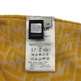 フェンディ FENDI FF総柄ニットスカート FZQ637 イエロー レーヨン レディース スカート