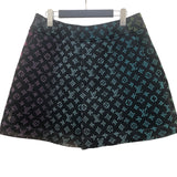 ルイ・ヴィトン LOUIS VUITTON グラディエントモノグラムメッシュショートパンツ HMP835W ブラック ポリエステル メンズ ショートパンツ