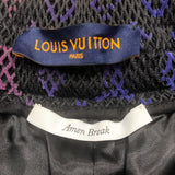 ルイ・ヴィトン LOUIS VUITTON グラディエントモノグラムメッシュショートパンツ HMP835W ブラック ポリエステル メンズ ショートパンツ