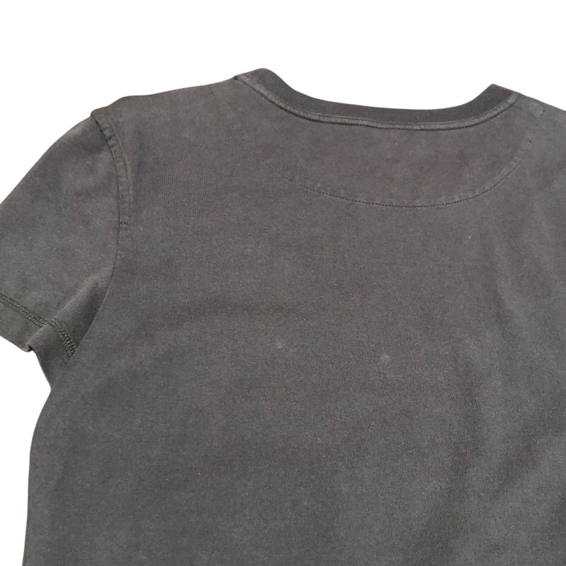 エルメス HERMES Della Cavalleria カットワンピース 4E4530DA ブラック コットン コットン レディース 半袖Ｔシャツ