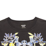 エルメス HERMES Della Cavalleria カットワンピース 4E4530DA ブラック コットン コットン レディース 半袖Ｔシャツ