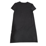 エルメス HERMES Della Cavalleria カットワンピース 4E4530DA ブラック コットン コットン レディース 半袖Ｔシャツ
