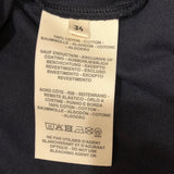 エルメス HERMES Della Cavalleria カットワンピース 4E4530DA ブラック コットン コットン レディース 半袖Ｔシャツ