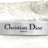 クリスチャン・ディオール Christian Dior レース切替シャツワンピース 121B71B3356 ホワイト コットン コットン レディース ワンピース