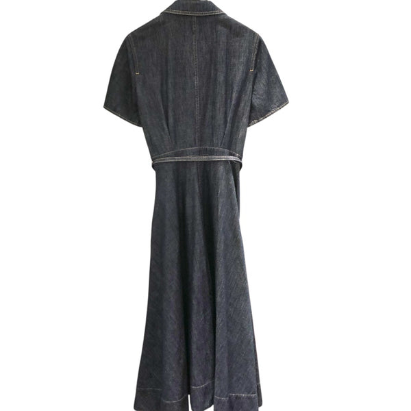 クリスチャン・ディオール Christian Dior プリントTシャツ 343T09A4501 ホワイト コットン85% リネン15% 半袖Ｔシャツ レディース 中古 Christian Dior - クリスチャン・ディオール Christian Dior