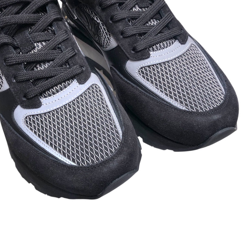 Louis Vuitton メンズ スニーカー 黒 メッシュ/レザー　9 1/2 ルイ・ヴィトン LOUIS VUITTON ランナウェイライン スニーカー