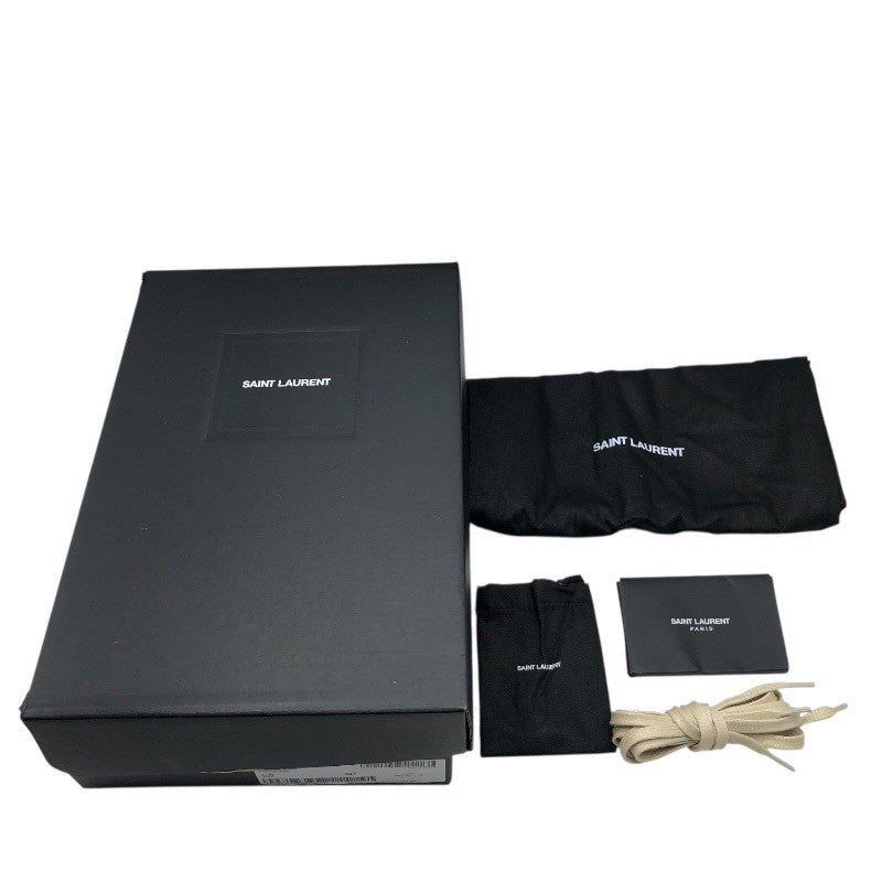 サンローラン SAINT LAURENT コートクラシックスニーカー 610648 アイボリー キャンバス ユニセックス スニーカー